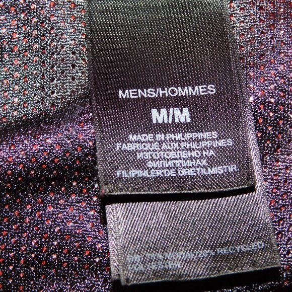 The North Face Mens M Red White Plaid Check Button Front short sleeve Shirt - Picture 3 of 10